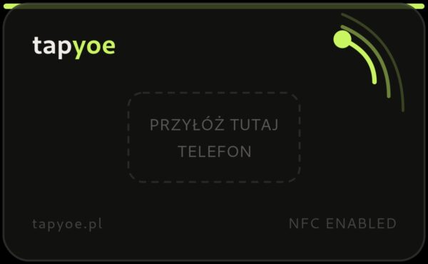 04_Karta_NFC_czarna Karta NFC — czarna