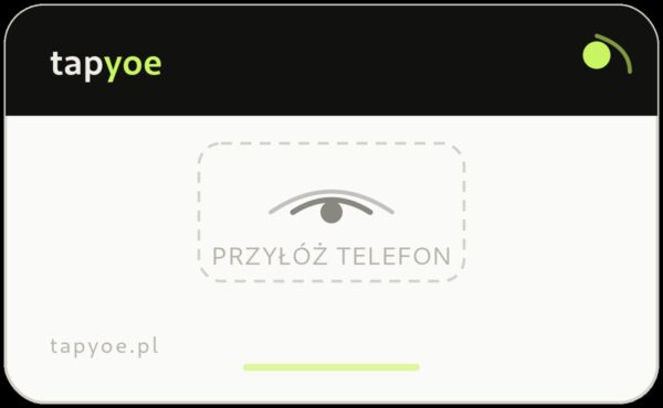 05_Karta_NFC_biała Karta NFC — biała